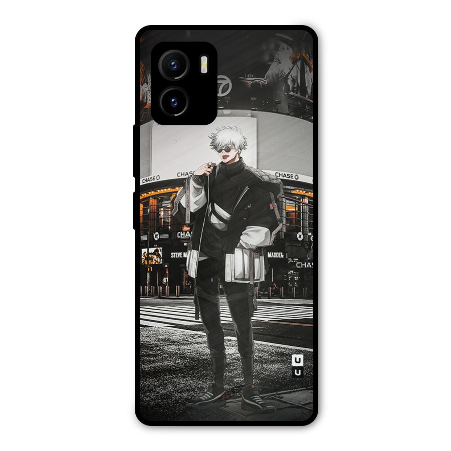 Gojo Shopping Metal Back Case for Vivo Y15s