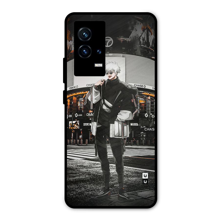 Gojo Shopping Metal Back Case for iQOO 9 5G