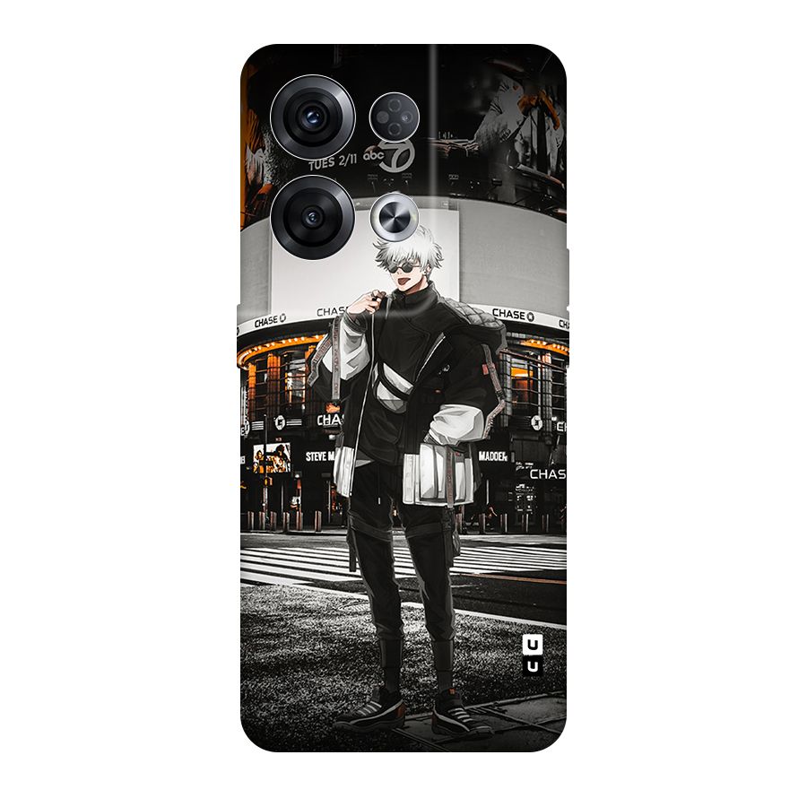 Gojo Shopping Original Polycarbonate Back Case for Oppo Reno8 Pro 5G