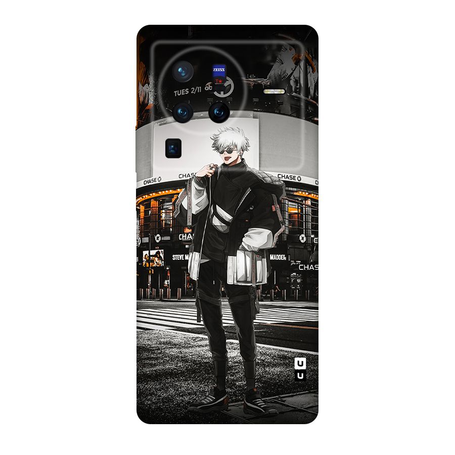Gojo Shopping Original Polycarbonate Back Case for Vivo X80