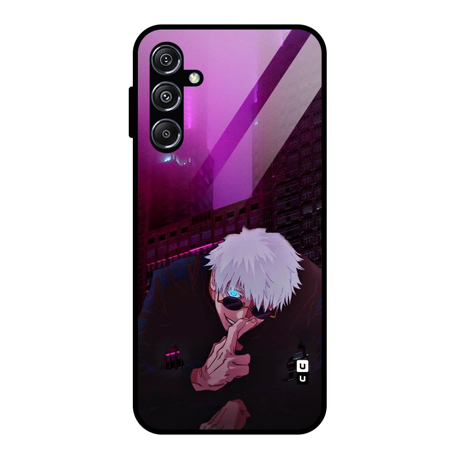 Gojo Sits Glass Back Case for Galaxy M34 5G