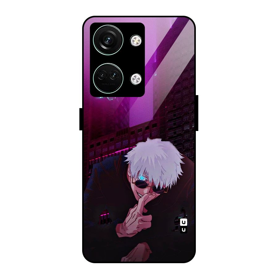 Gojo Sits Glass Back Case for Oneplus Nord 3