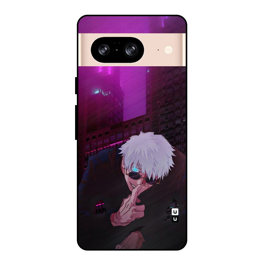Gojo Sits Metal Back Case for Google Pixel 8