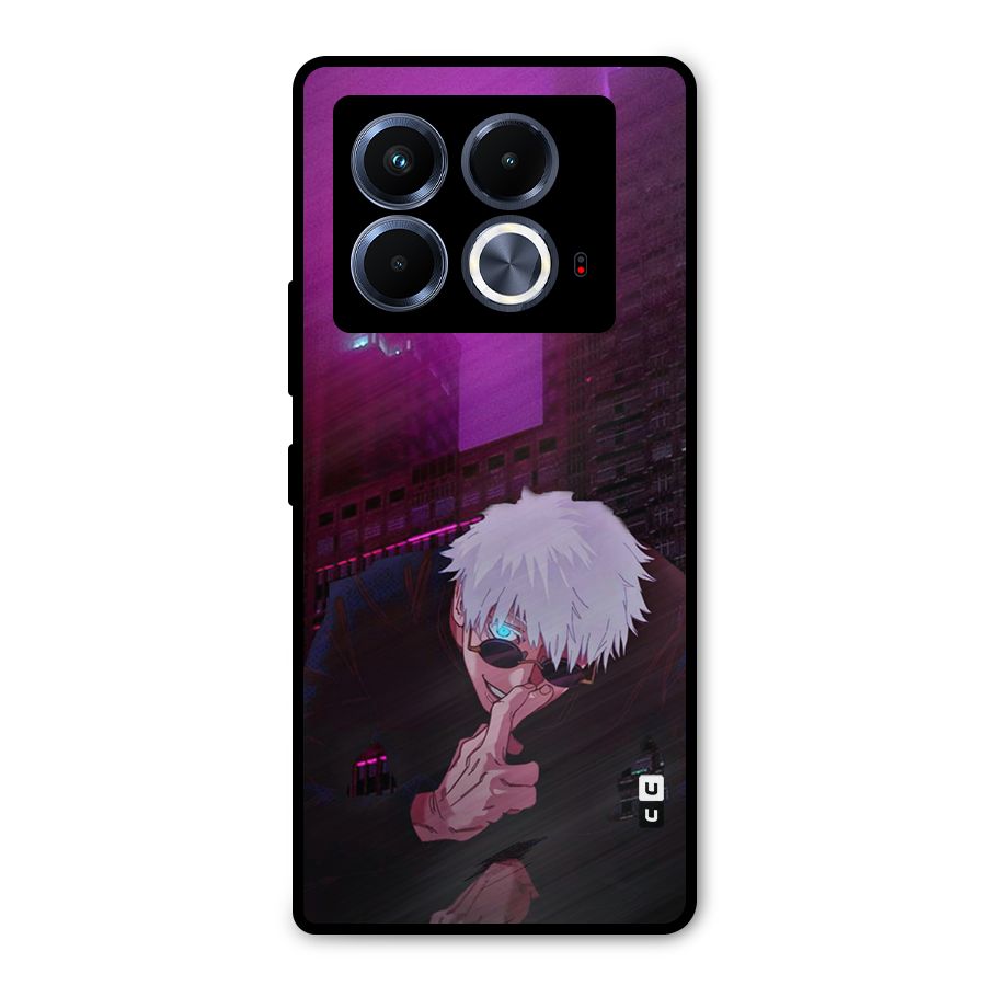 Gojo Sits Metal Back Case for Infinix Note 40 5G