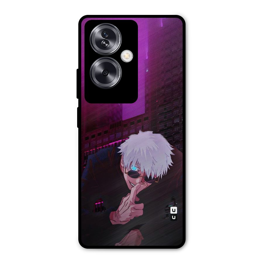 Gojo Sits Metal Back Case for Oppo A79 5G
