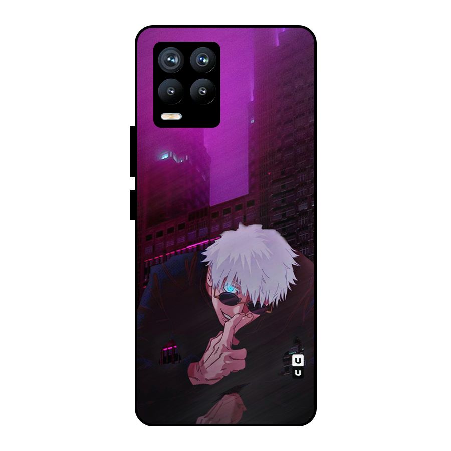 Gojo Sits Metal Back Case for Realme 8 Pro