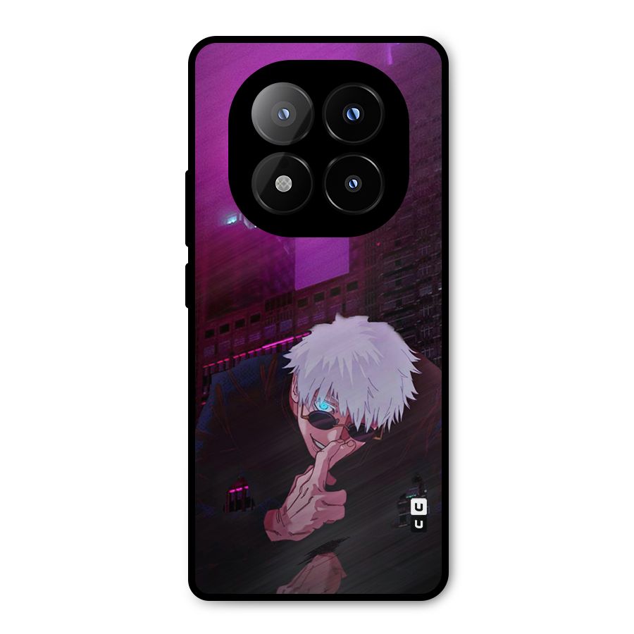Gojo Sits Metal Back Case for Redmi Note 14 Pro Plus 5G