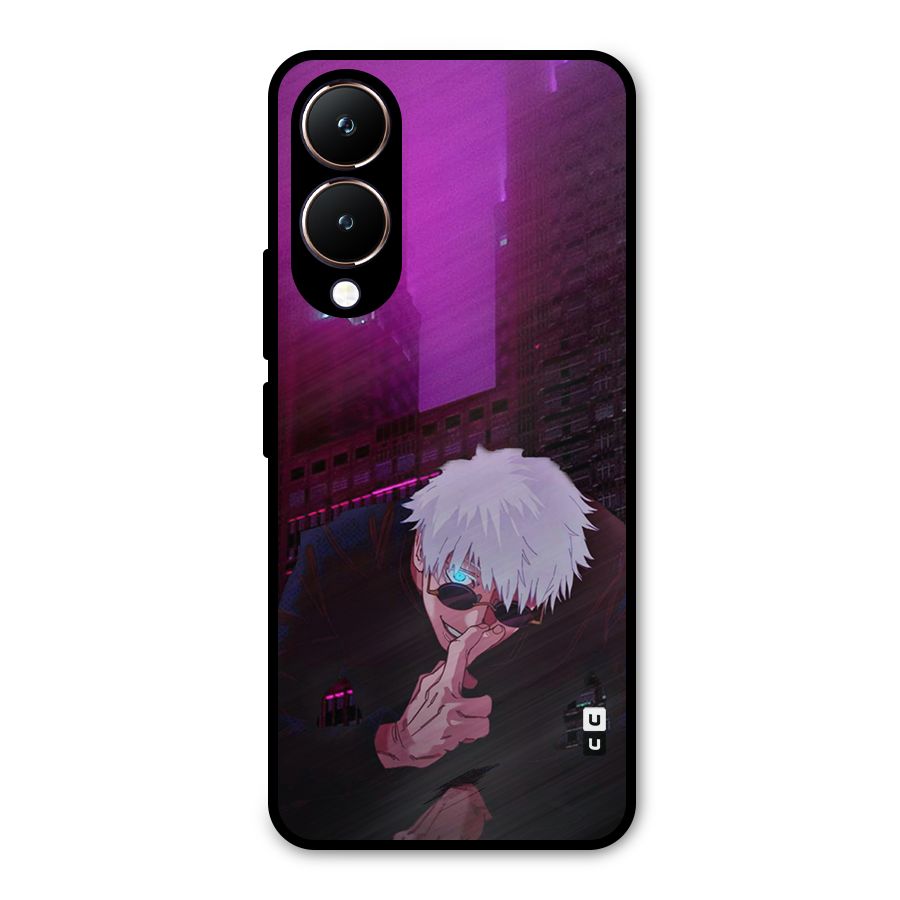 Gojo Sits Metal Back Case for Vivo Y28