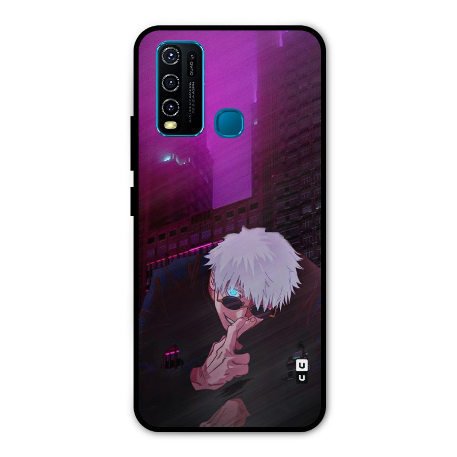 Gojo Sits Metal Back Case for Vivo Y30