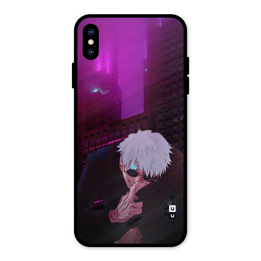 Gojo Sits Metal Back Case for iPhone XS Max