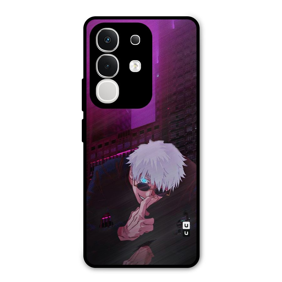 Gojo Sits Metal Back Case for iQOO Z10x