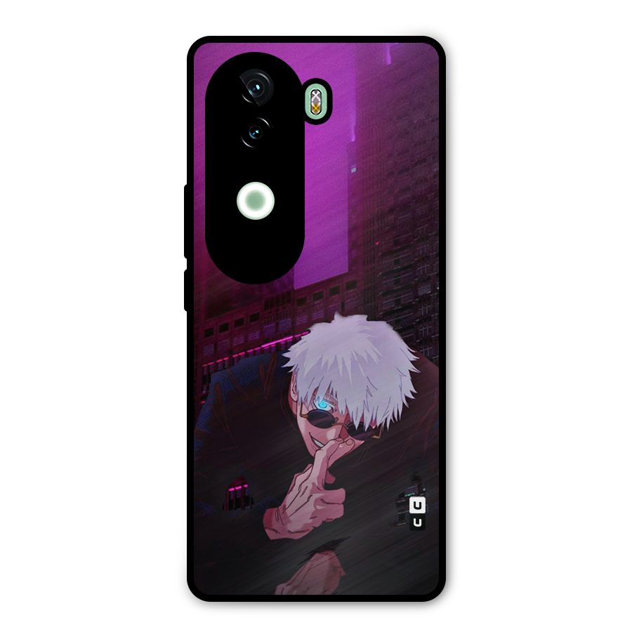 Gojo Sits Metal Back Case for iQOO Z9s