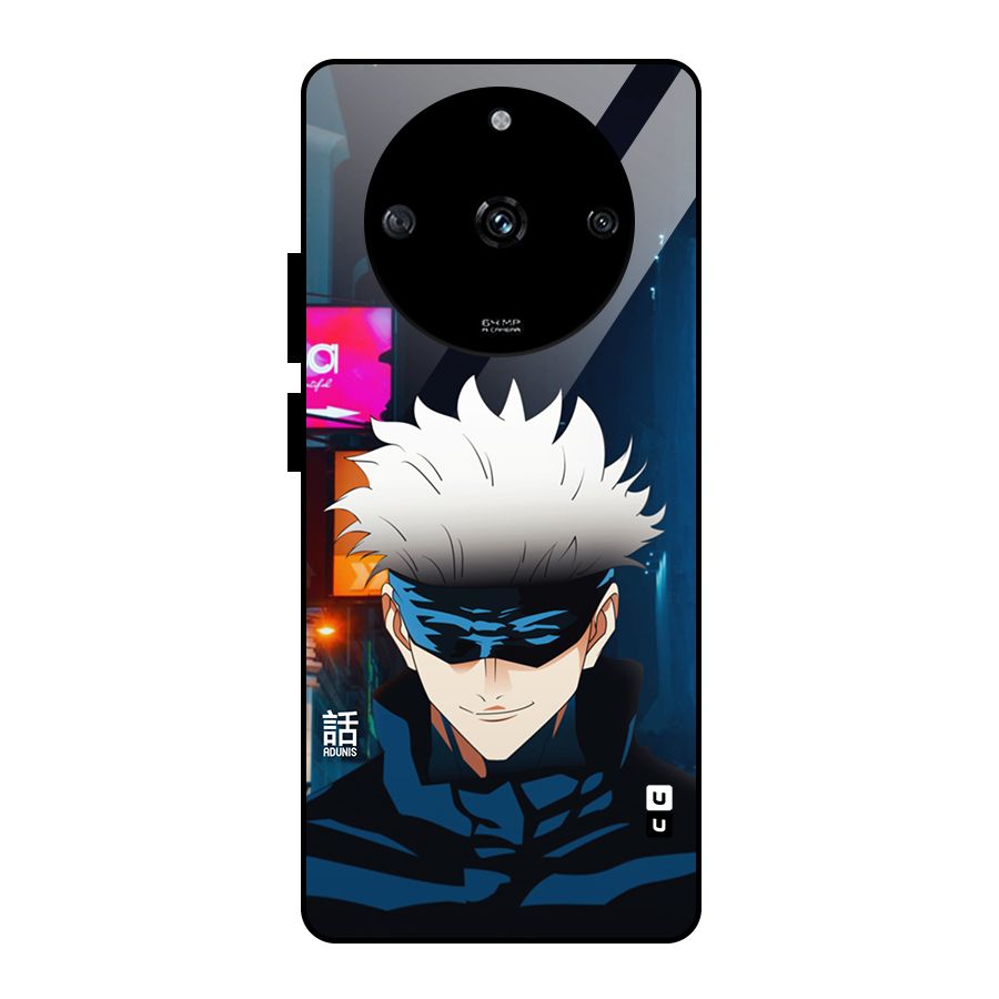 Gojo Smiles Glass Back Case for Realme Narzo 60 5G