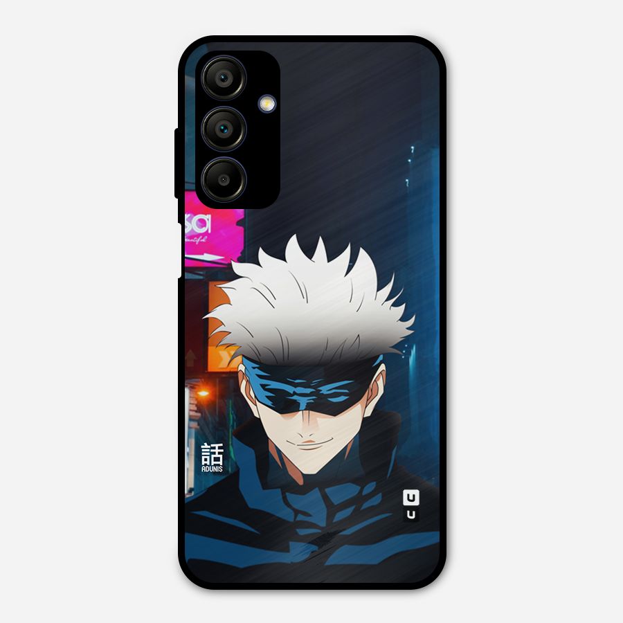 Gojo Smiles Metal Back Case for Galaxy A15 5G