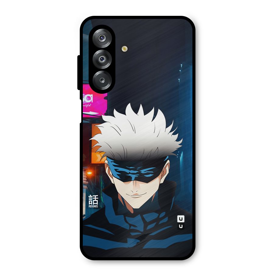 Gojo Smiles Metal Back Case for Galaxy A26