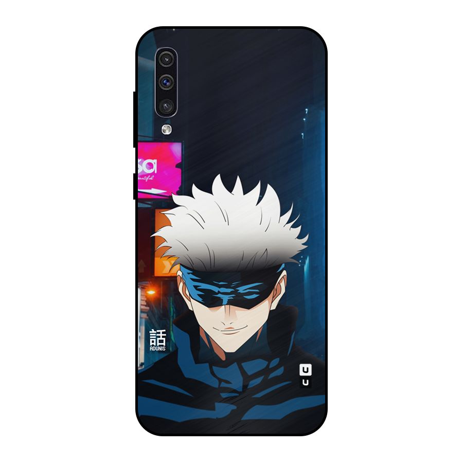 Gojo Smiles Metal Back Case for Galaxy A30s
