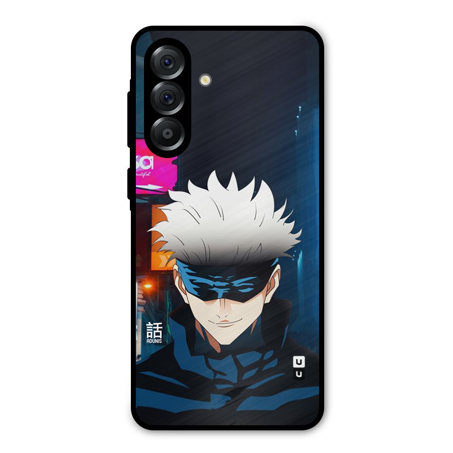 Gojo Smiles Metal Back Case for Galaxy A36