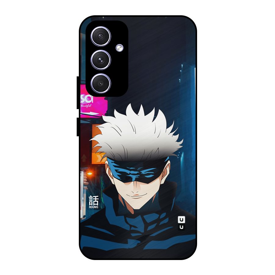 Gojo Smiles Metal Back Case for Galaxy A54