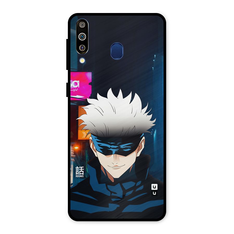 Gojo Smiles Metal Back Case for Galaxy M30