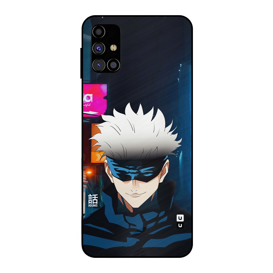 Gojo Smiles Metal Back Case for Galaxy M31s