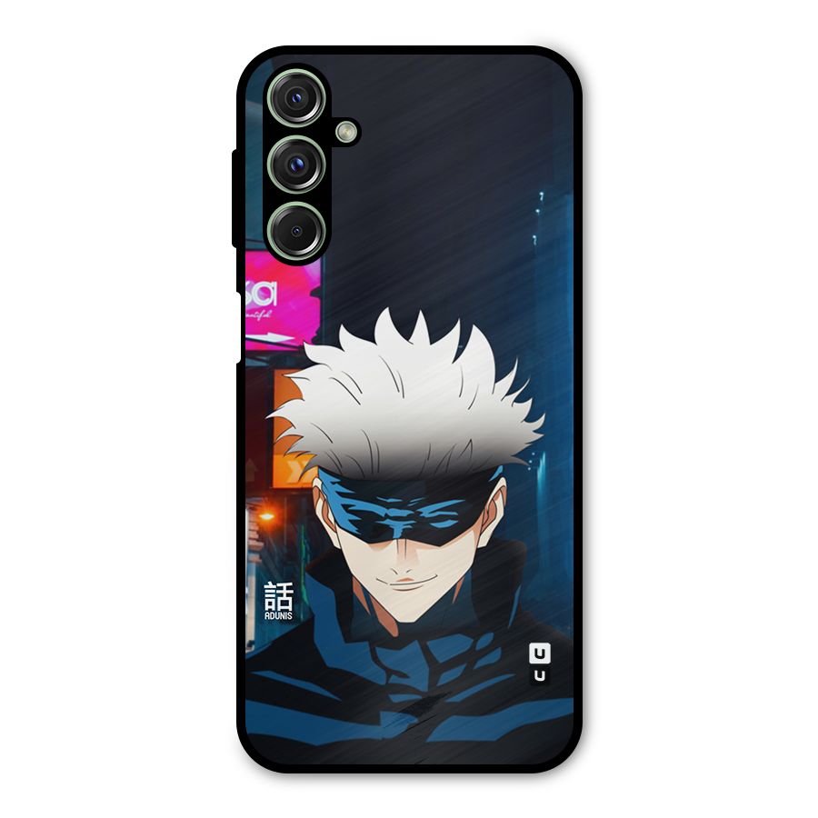 Gojo Smiles Metal Back Case for Galaxy M34