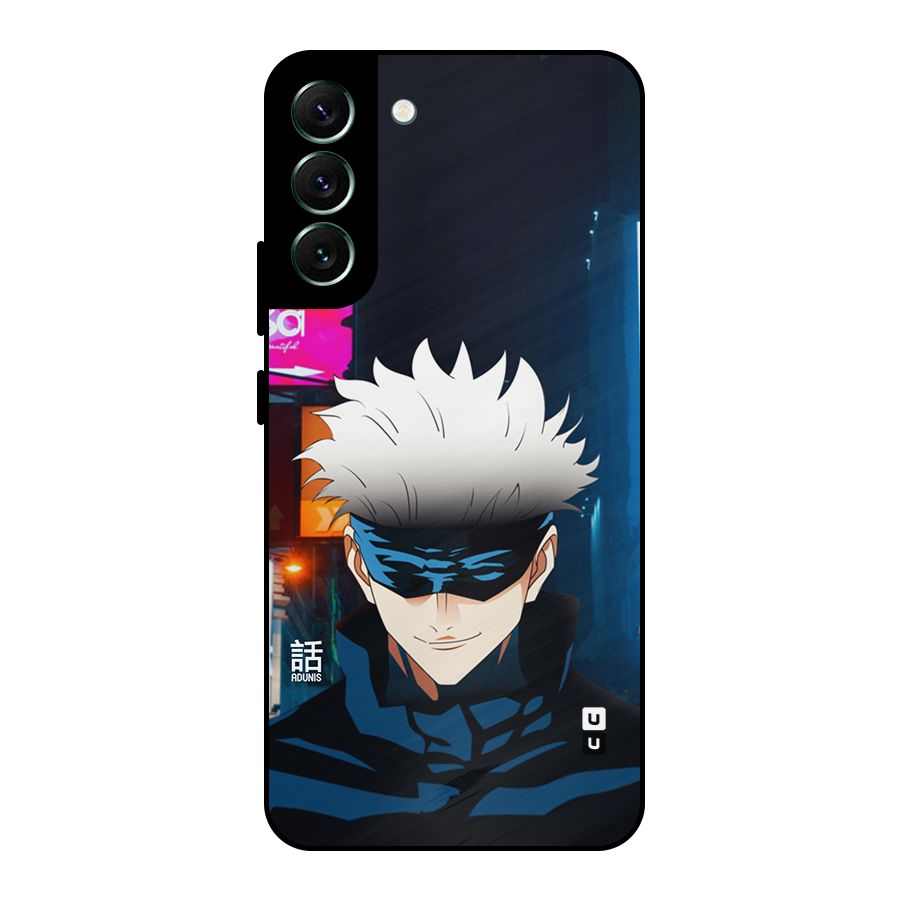 Gojo Smiles Metal Back Case for Galaxy S22 Plus 5G