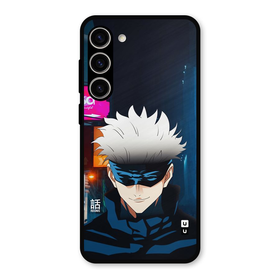 Gojo Smiles Metal Back Case for Galaxy S23 Plus