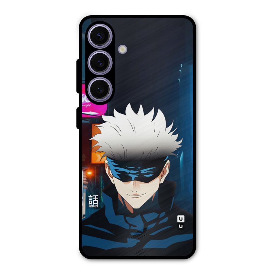 Gojo Smiles Metal Back Case for Galaxy S24