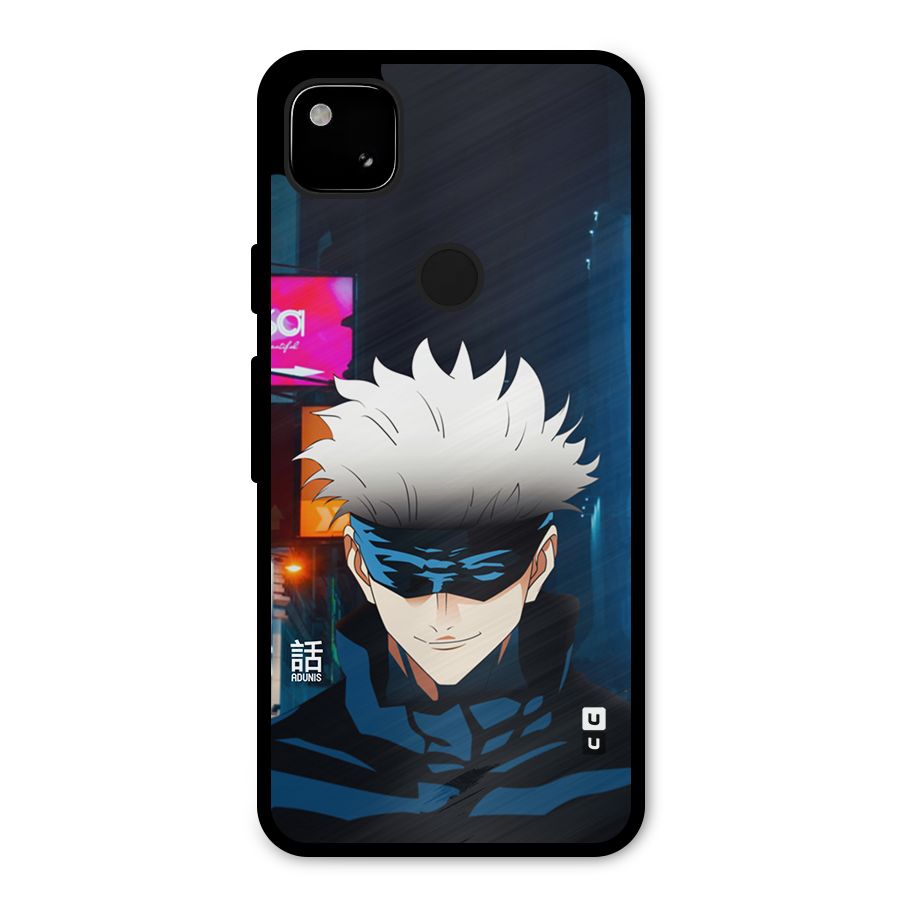 Gojo Smiles Metal Back Case for Google Pixel 4a