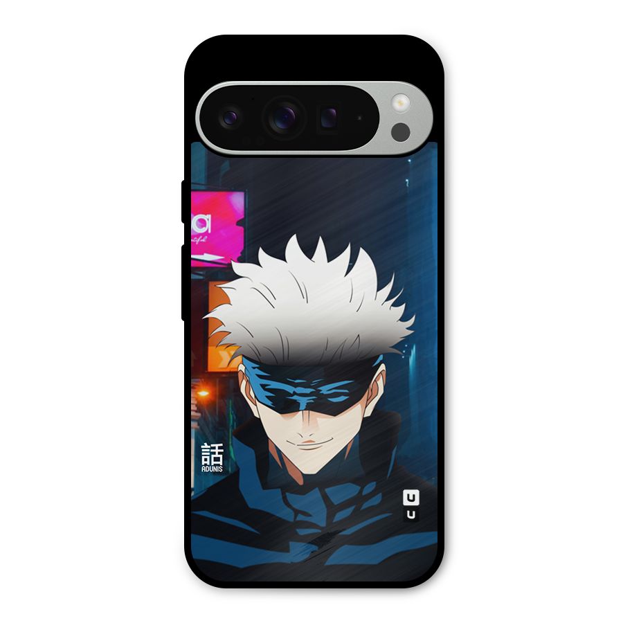Gojo Smiles Metal Back Case for Google Pixel 9 Pro XL