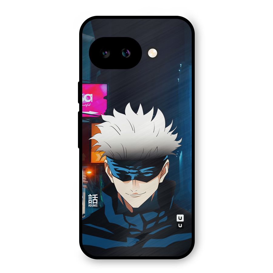 Gojo Smiles Metal Back Case for Google Pixel 9a
