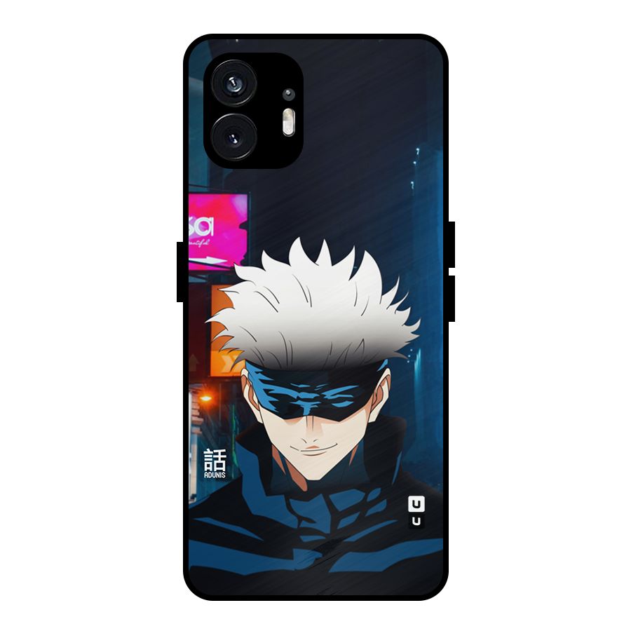 Gojo Smiles Metal Back Case for Nothing Phone 2