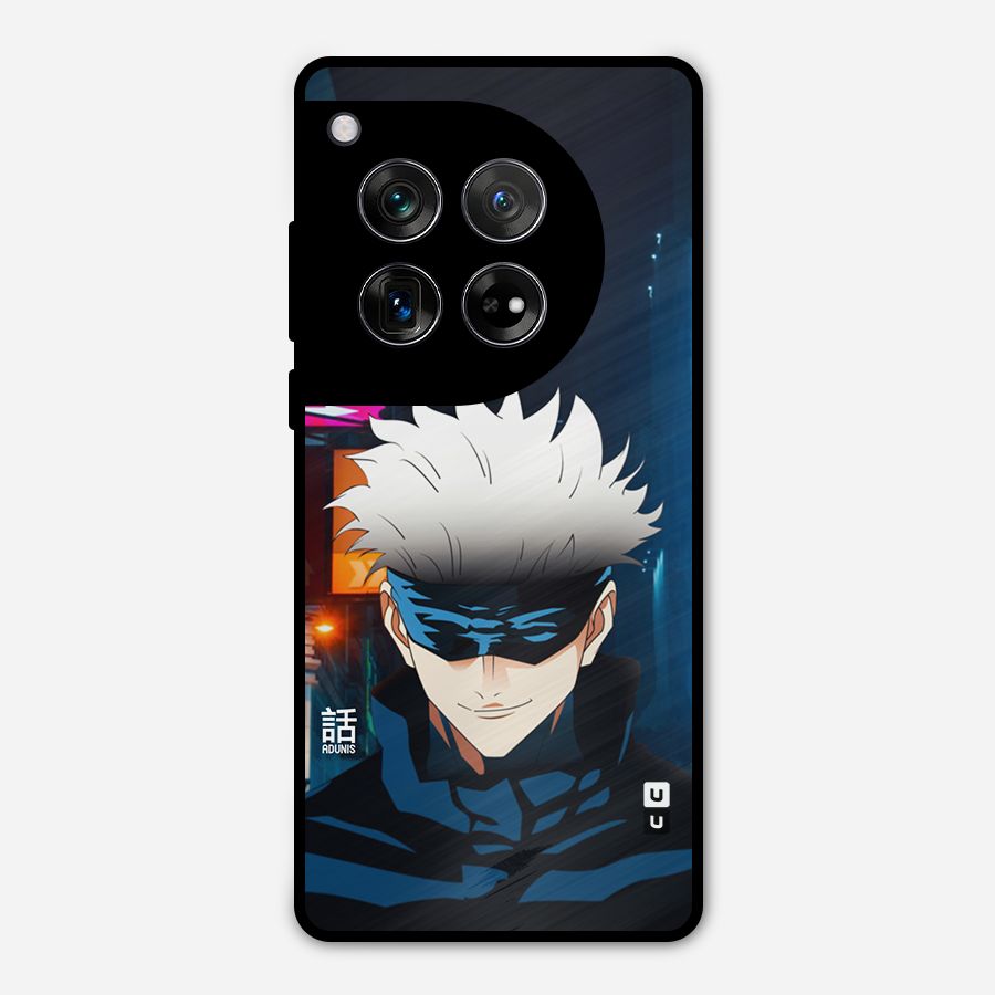 Gojo Smiles Metal Back Case for OnePlus 12