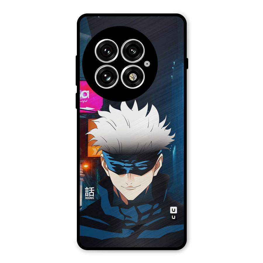 Gojo Smiles Metal Back Case for OnePlus 13