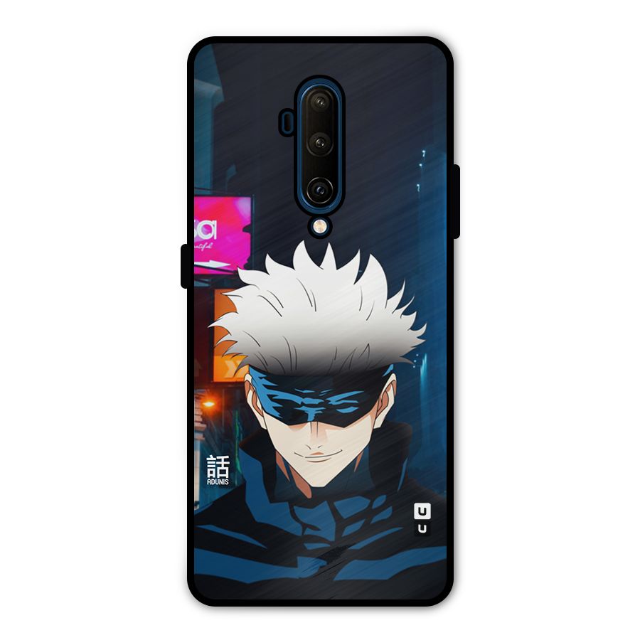 Gojo Smiles Metal Back Case for OnePlus 7T Pro