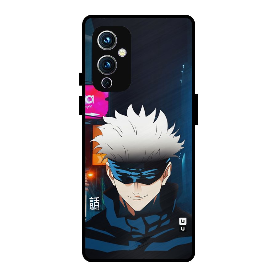 Gojo Smiles Metal Back Case for OnePlus 9