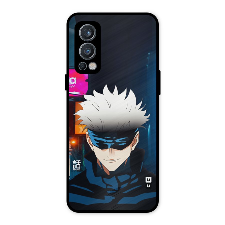 Gojo Smiles Metal Back Case for OnePlus Nord 2 5G