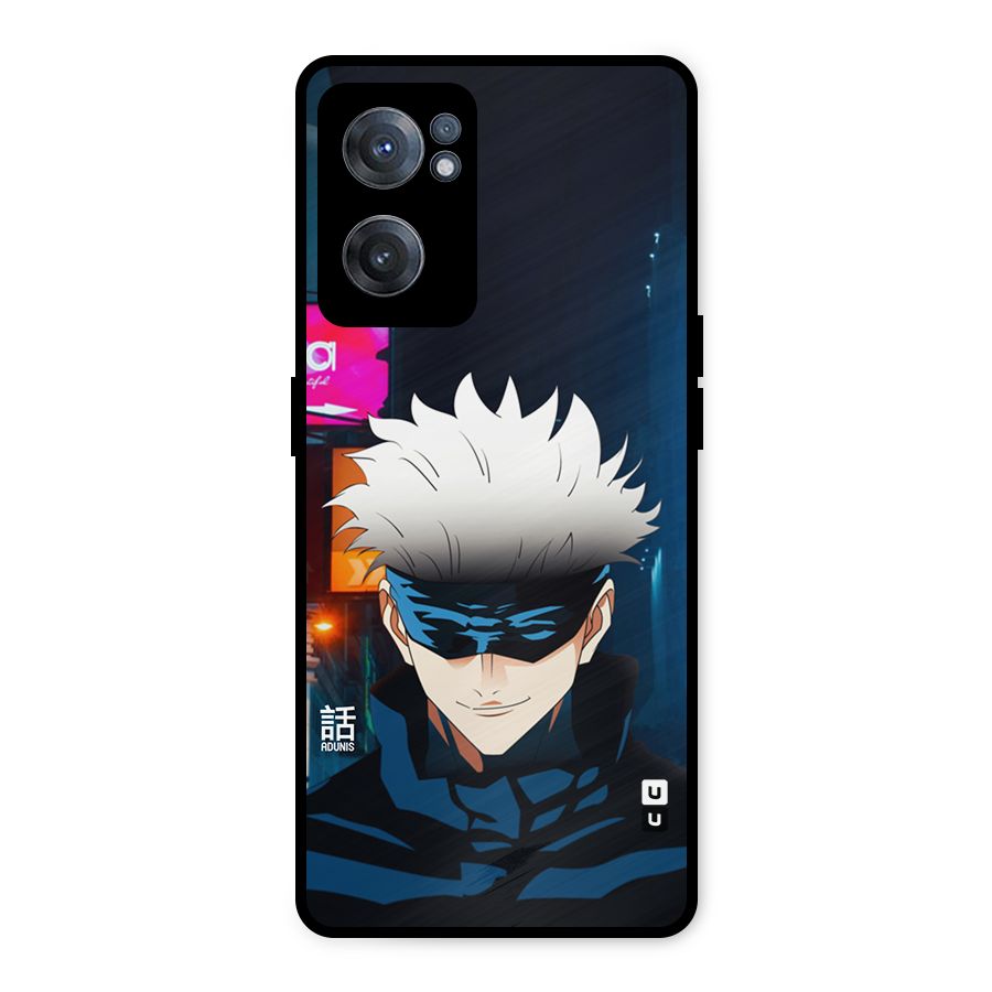 Gojo Smiles Metal Back Case for OnePlus Nord CE 2 5G