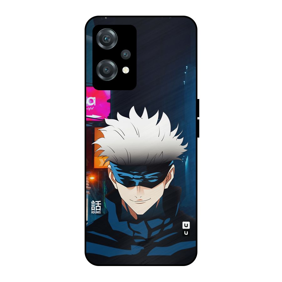 Gojo Smiles Metal Back Case for OnePlus Nord CE 2 Lite 5G