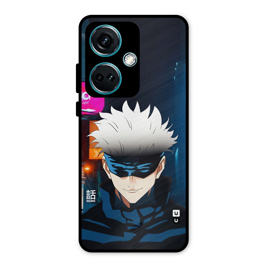 Gojo Smiles Metal Back Case for OnePlus Nord CE 3 5G