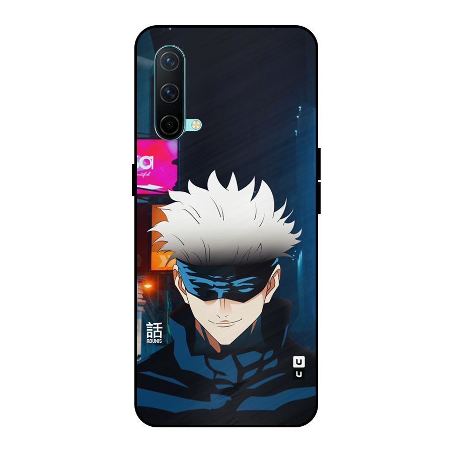 Gojo Smiles Metal Back Case for OnePlus Nord CE 5G