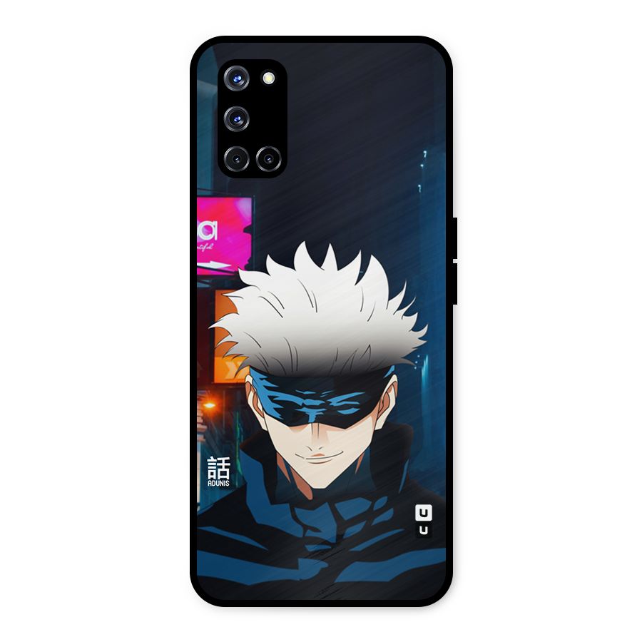 Gojo Smiles Metal Back Case for Oppo A52