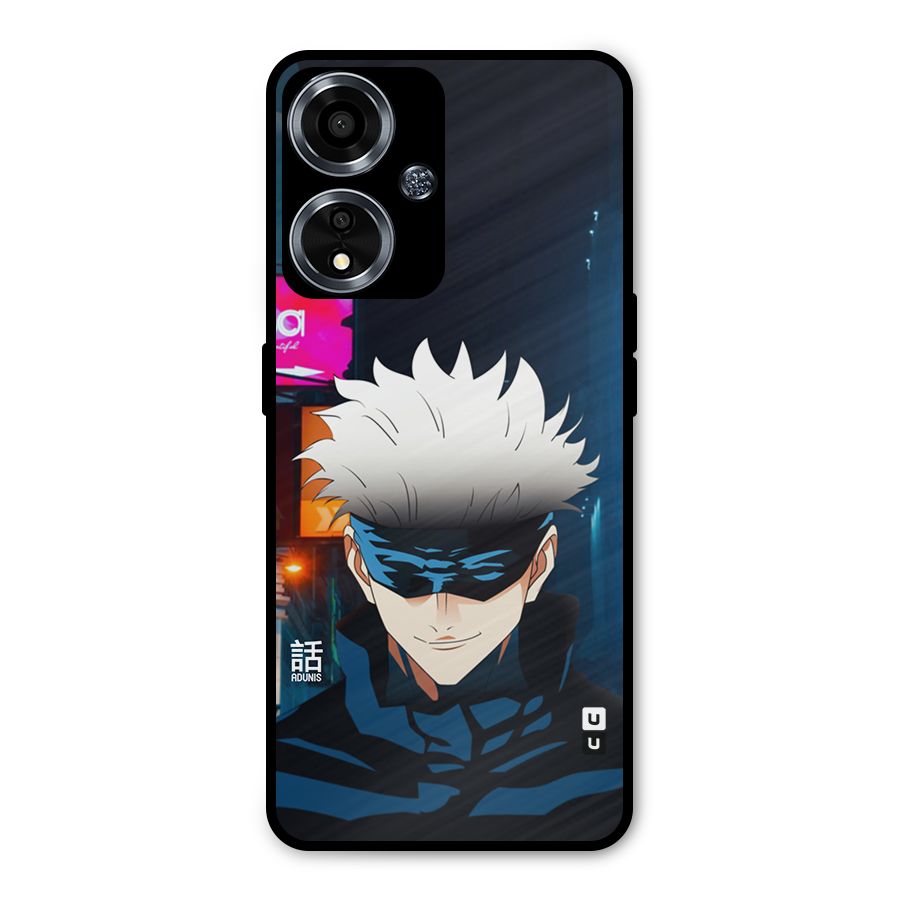 Gojo Smiles Metal Back Case for Oppo A59