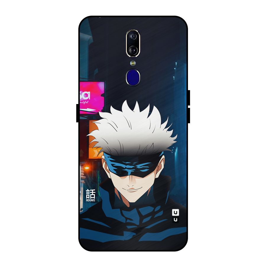 Gojo Smiles Metal Back Case for Oppo F11