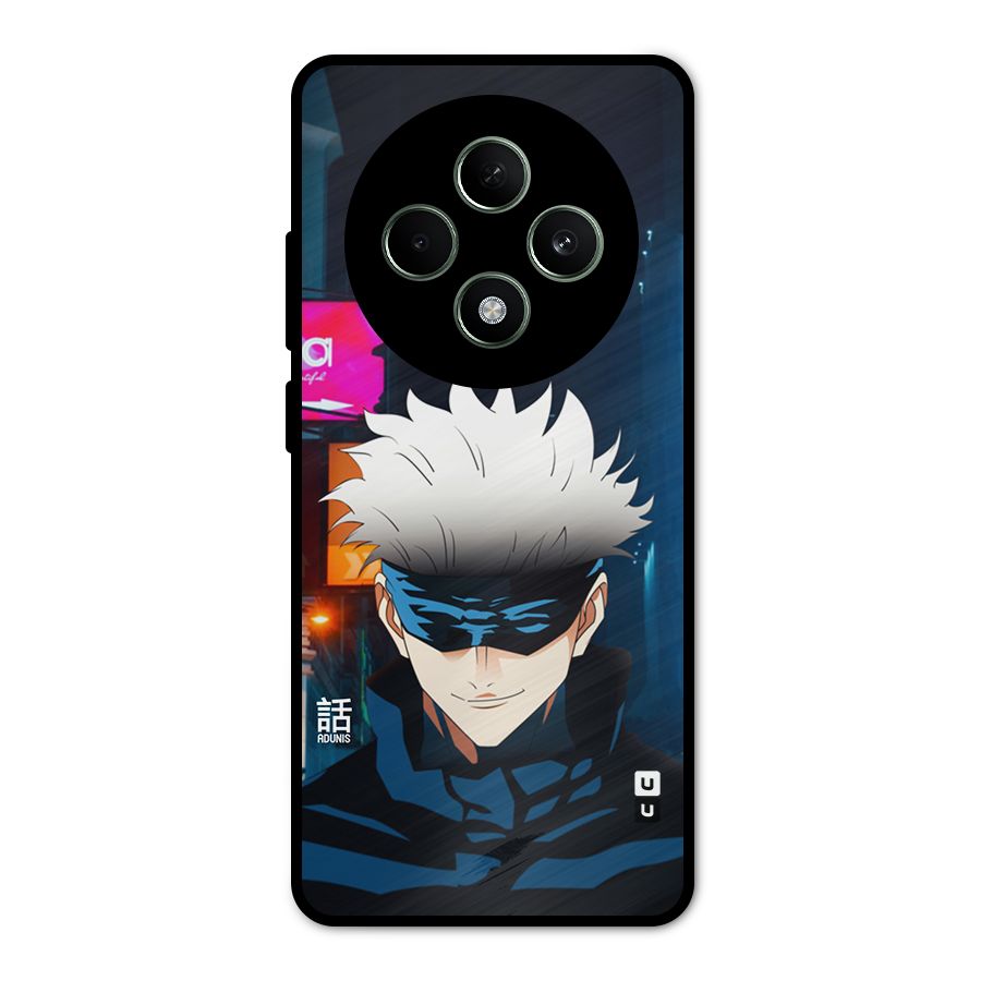 Gojo Smiles Metal Back Case for Oppo F27