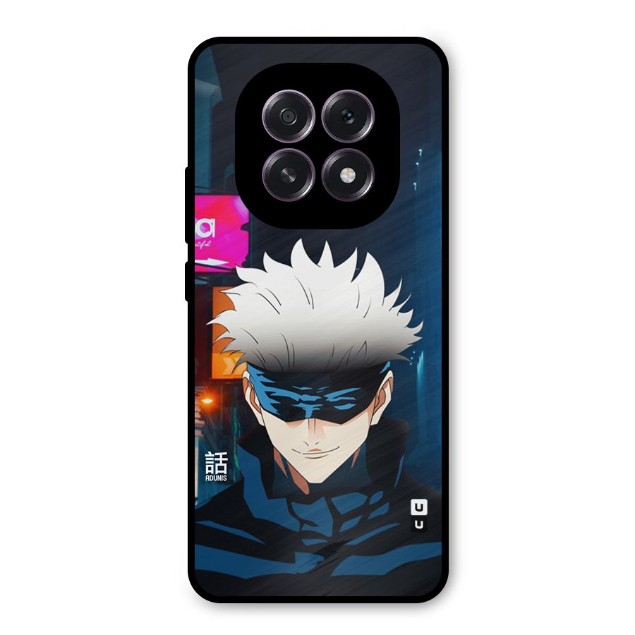 Gojo Smiles Metal Back Case for Oppo F29