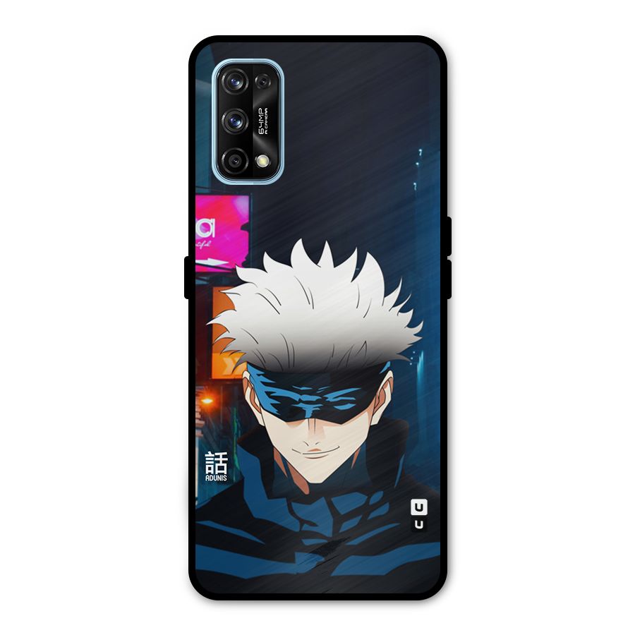 Gojo Smiles Metal Back Case for Realme 7 Pro
