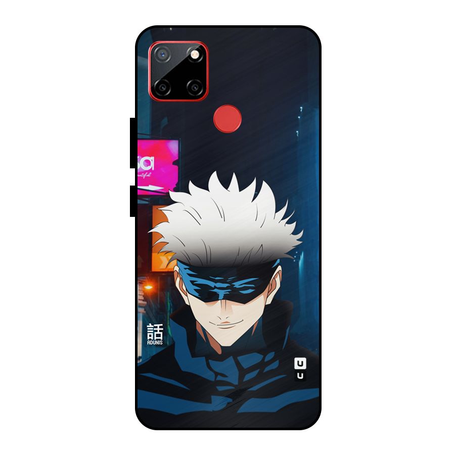 Gojo Smiles Metal Back Case for Realme C12