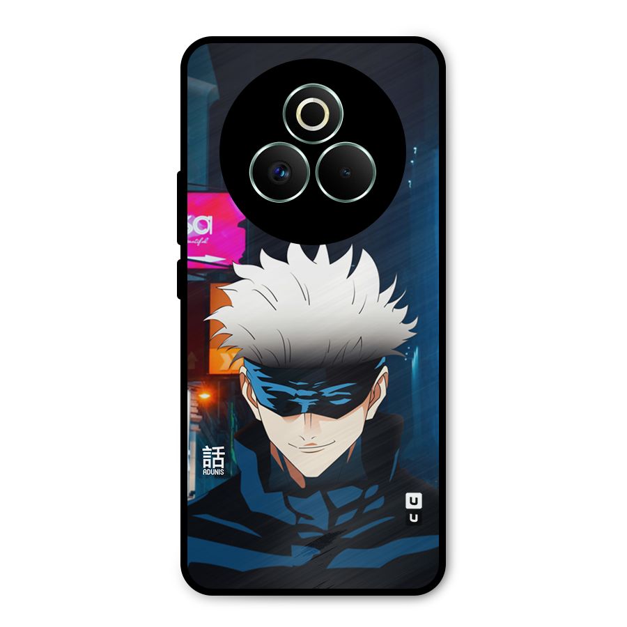 Gojo Smiles Metal Back Case for Realme P3 Pro