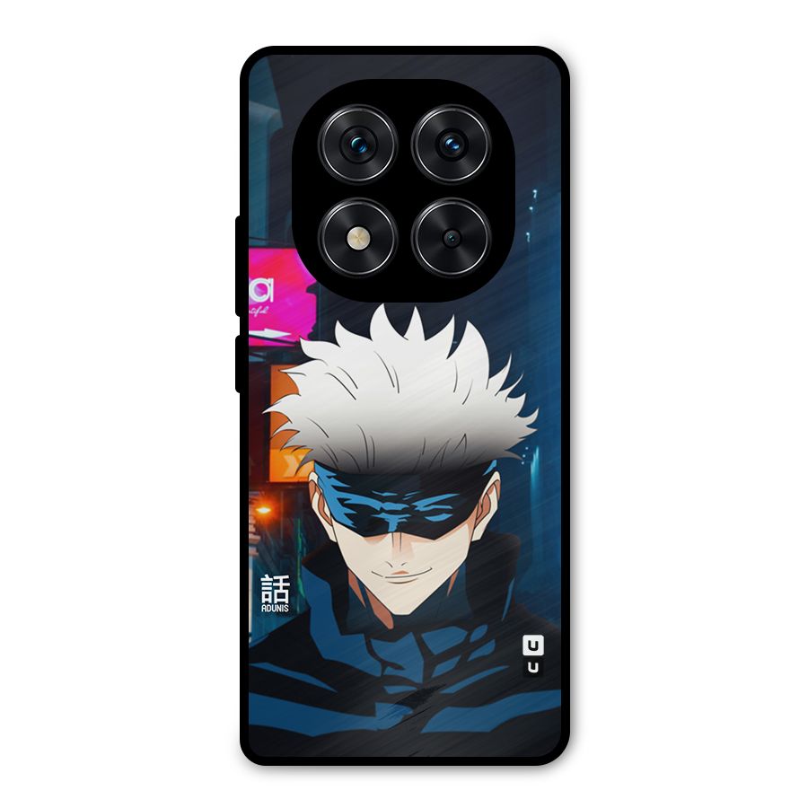 Gojo Smiles Metal Back Case for Redmi Note 14 Pro 5G